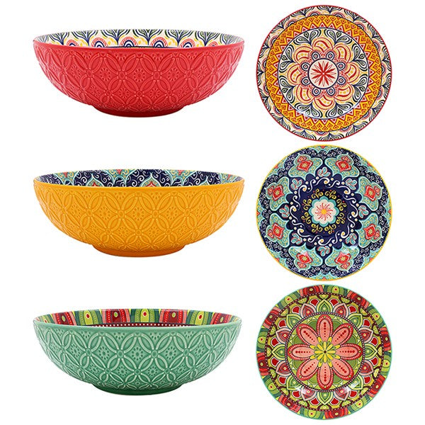 Tuscany New Salad Bowl Large Bright Large