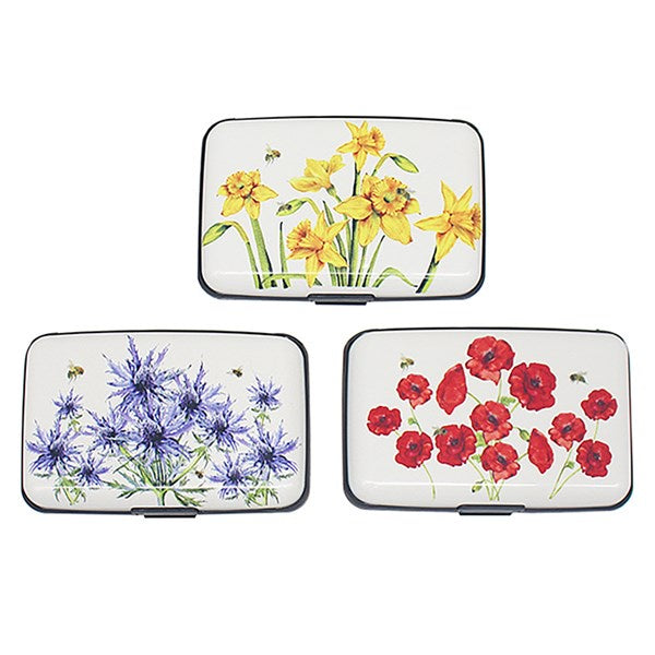 Credit Card Protector Flowers