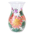 Lynsey Johnstone Hand Painted Glass Vase Dahlias