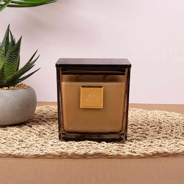 Square Lidded Candles Oud