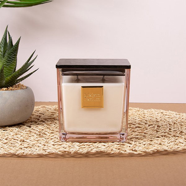 Square Lidded Candles Coco
