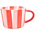 Bright Stripes Mug Red