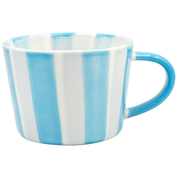 Bright Stripes Mug Blue