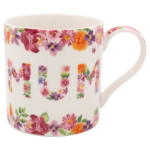 Floral Garland Mug Mum