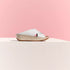 FitFlop Lulu Lux Graphic-Weave Leather Cross Slides Urban White