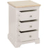 Lytham Grey Mist 3 Drawer Bedside