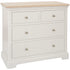 Lytham Grey Mist 2 Over 2 Chest Of Drawers