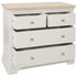 Lytham Grey Mist 2 Over 2 Chest Of Drawers