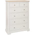 Lytham Grey Mist 2 Over 4 Chest Of Drawers