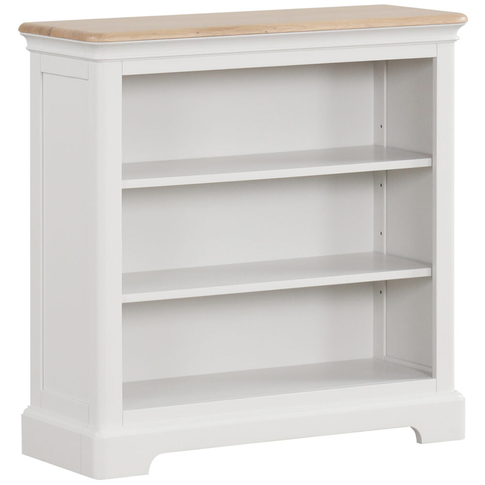 Lytham 3 Foot Bookcase Grey Mist
