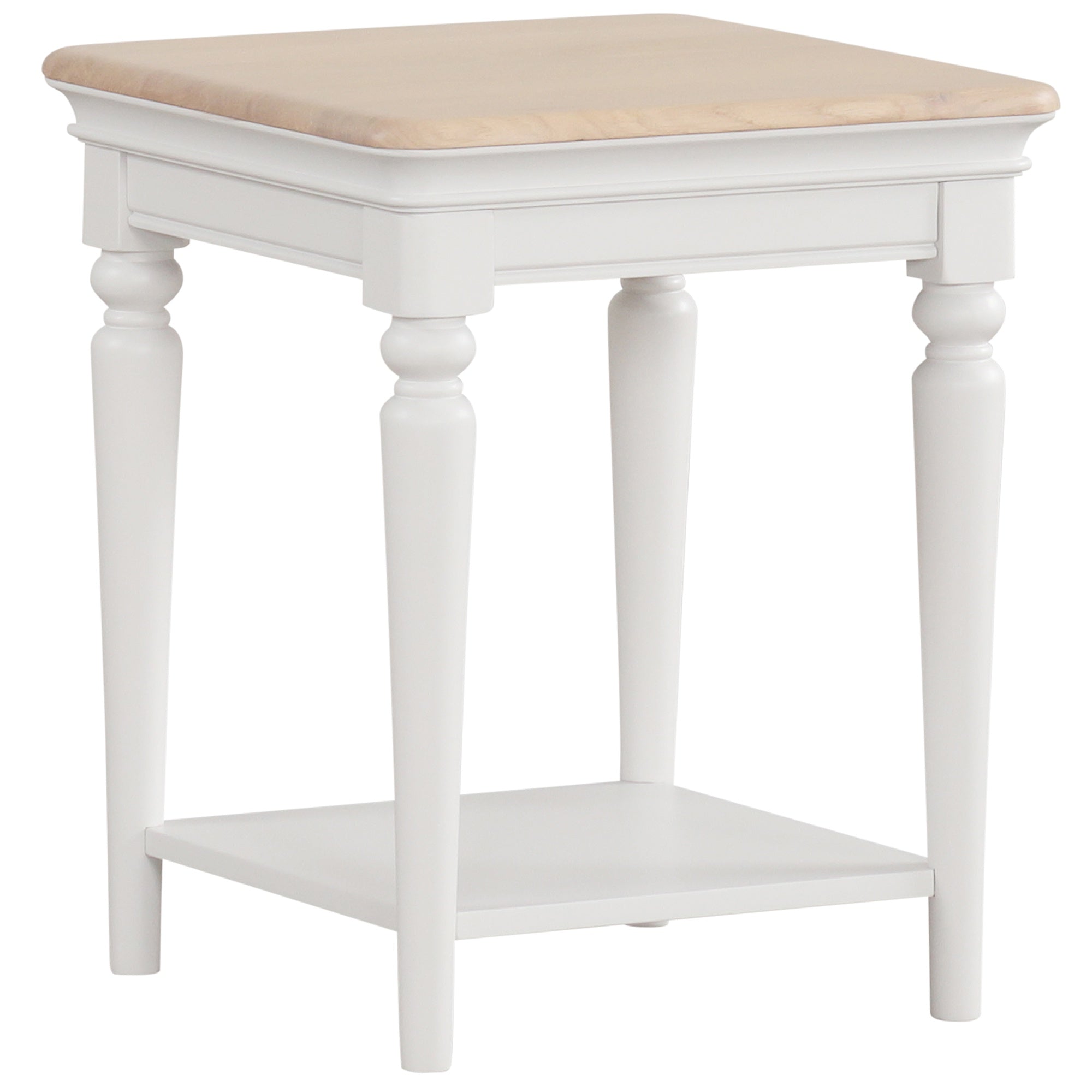 Lytham Lamp Table Grey Mist