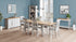 Lytham Small Extending Dining Table Mist Grey