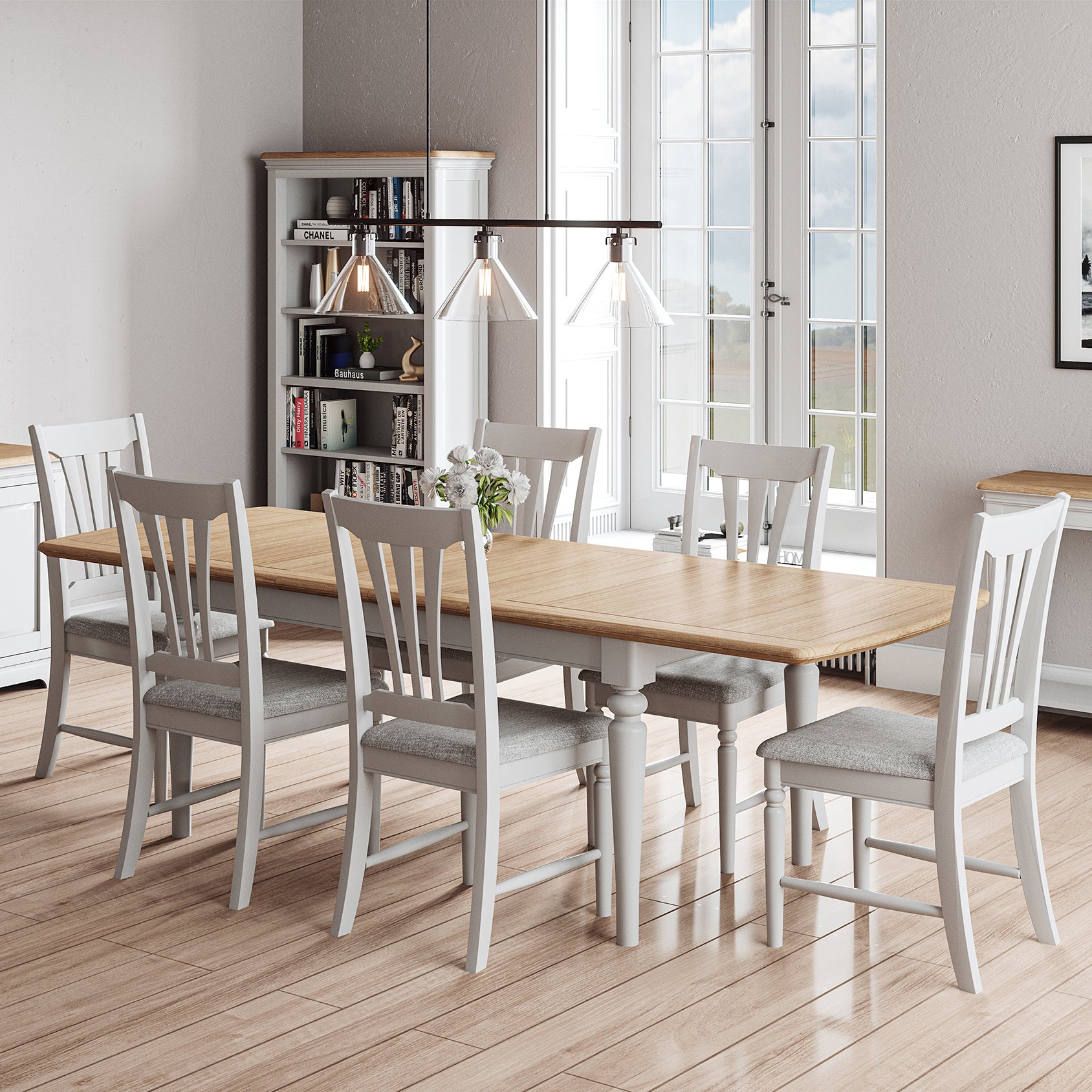 Lytham Dining Chair Grey Mist