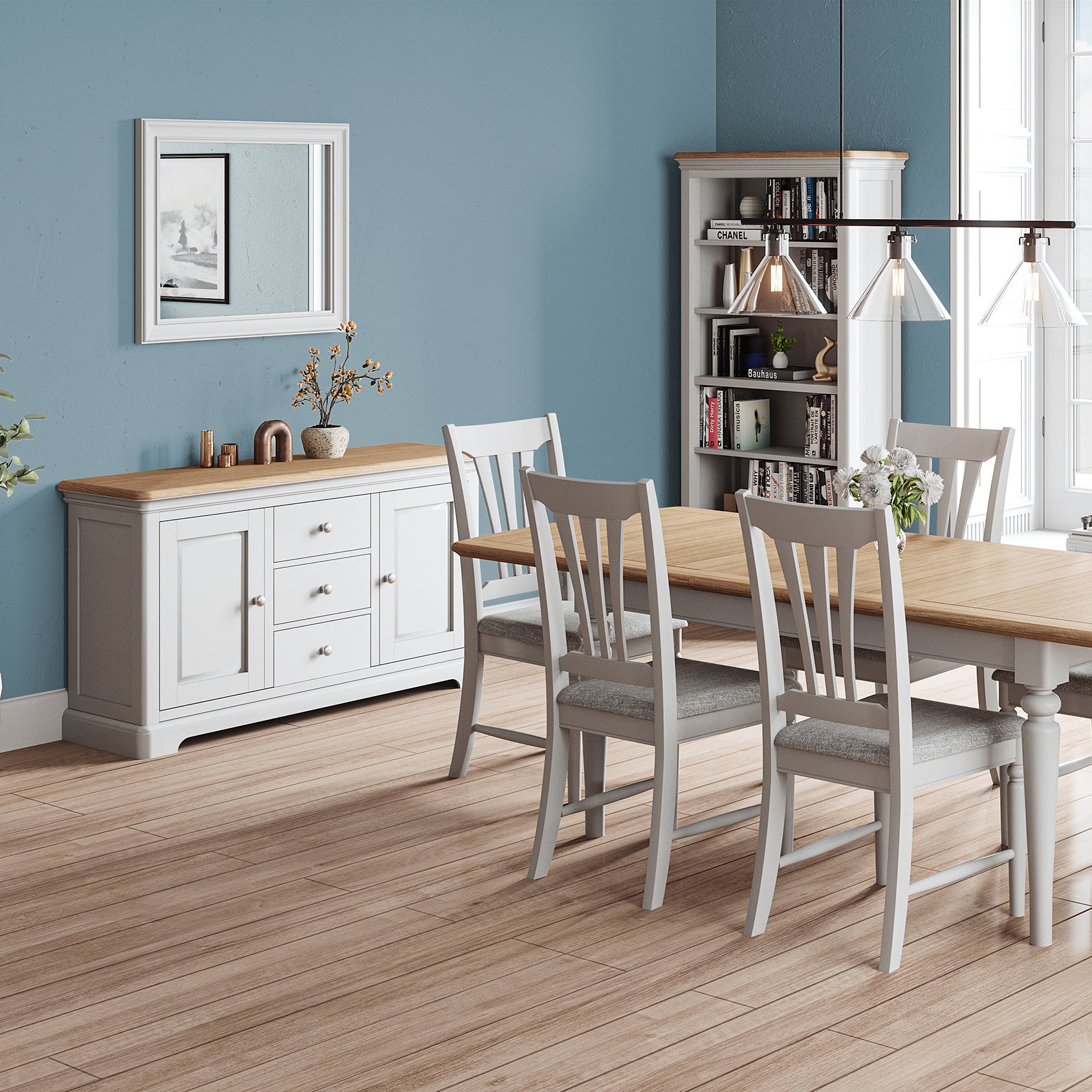 Lytham Dining Chair Grey Mist
