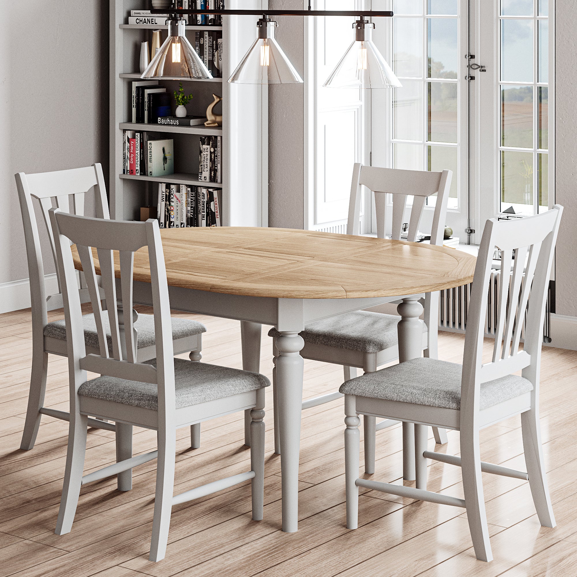 Lytham Console Table Grey Mist