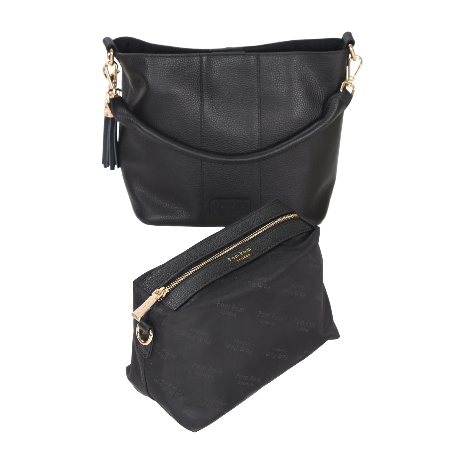 Pom Pom London Lambeth Black