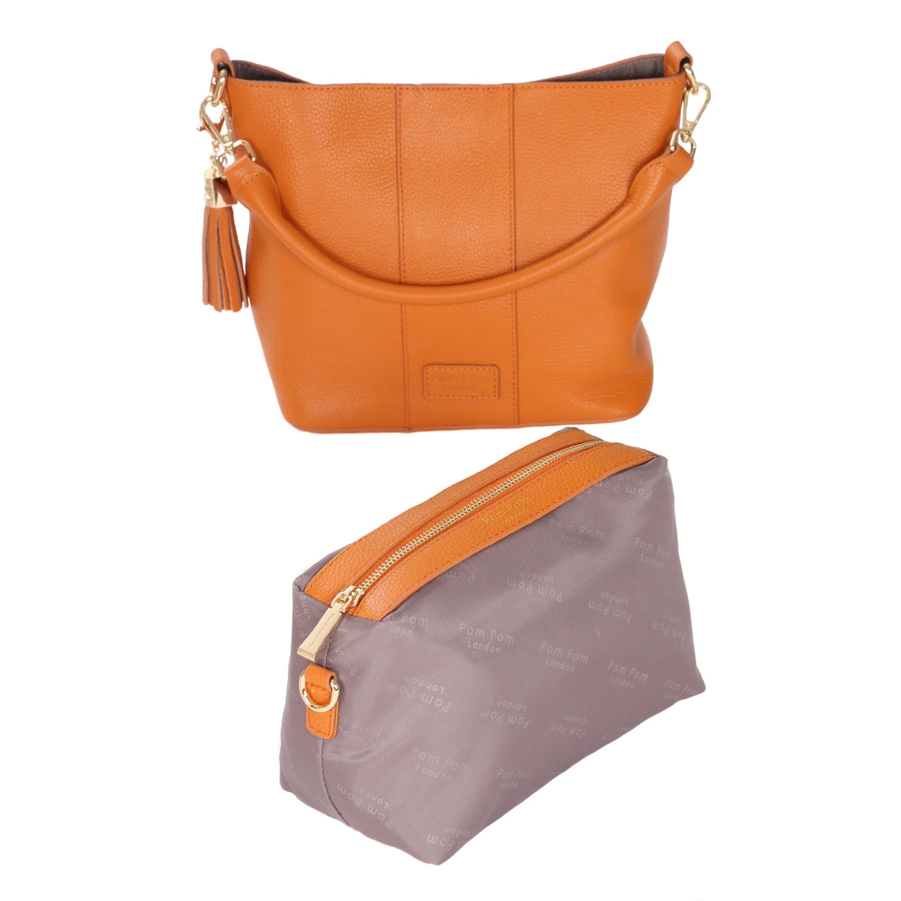 Pom Pom London Lambeth Marmalade Orange