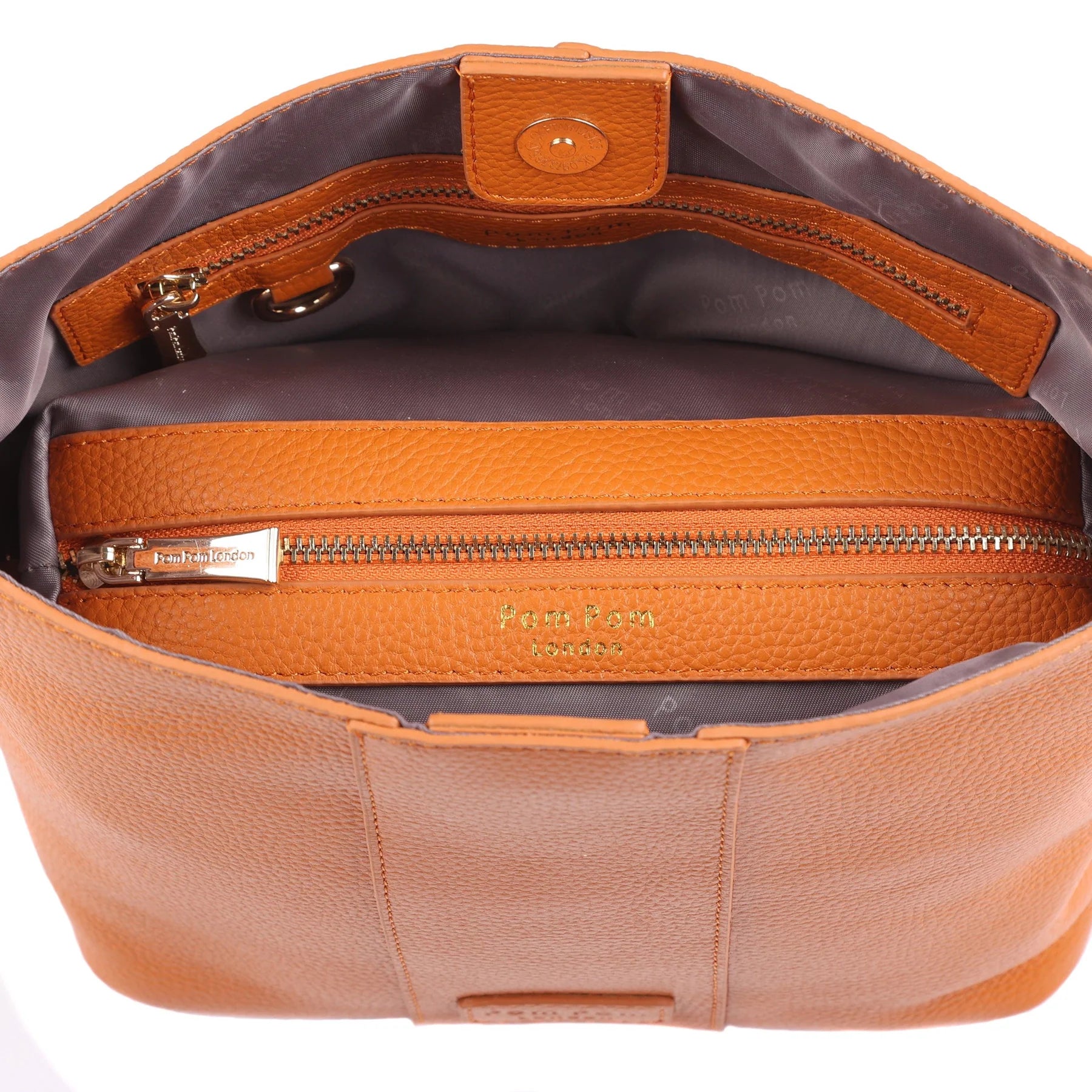 Pom Pom London Lambeth Marmalade Orange
