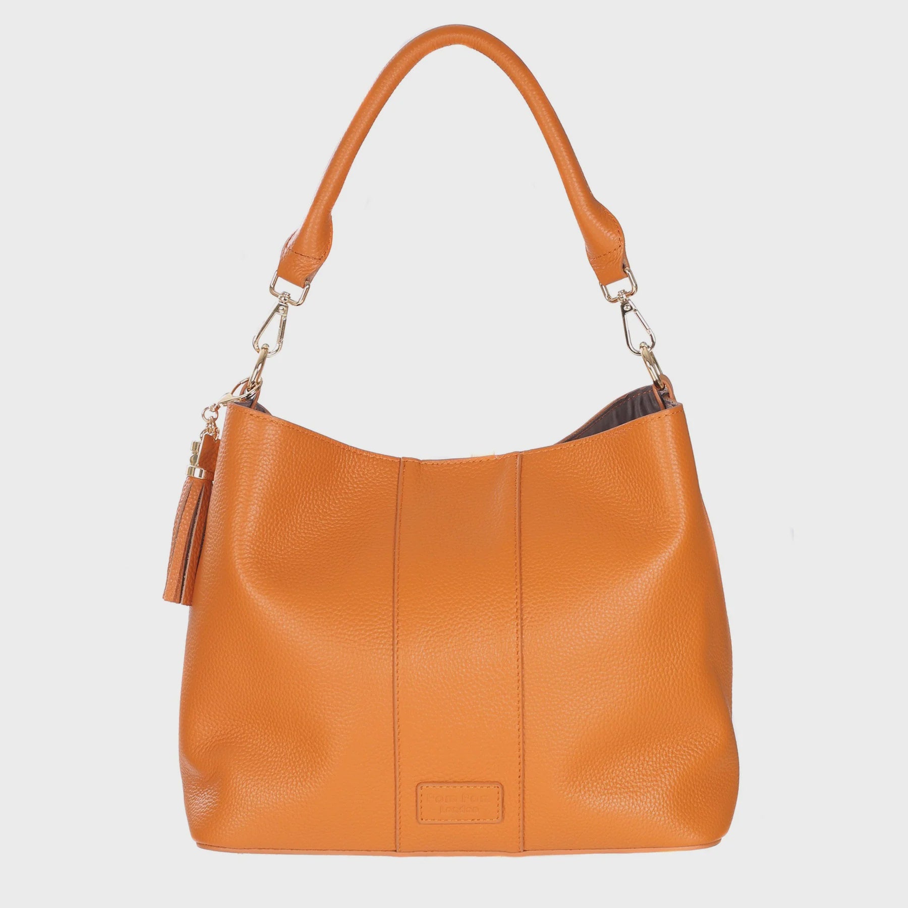 Pom Pom London Lambeth Plus Marmalade Orange