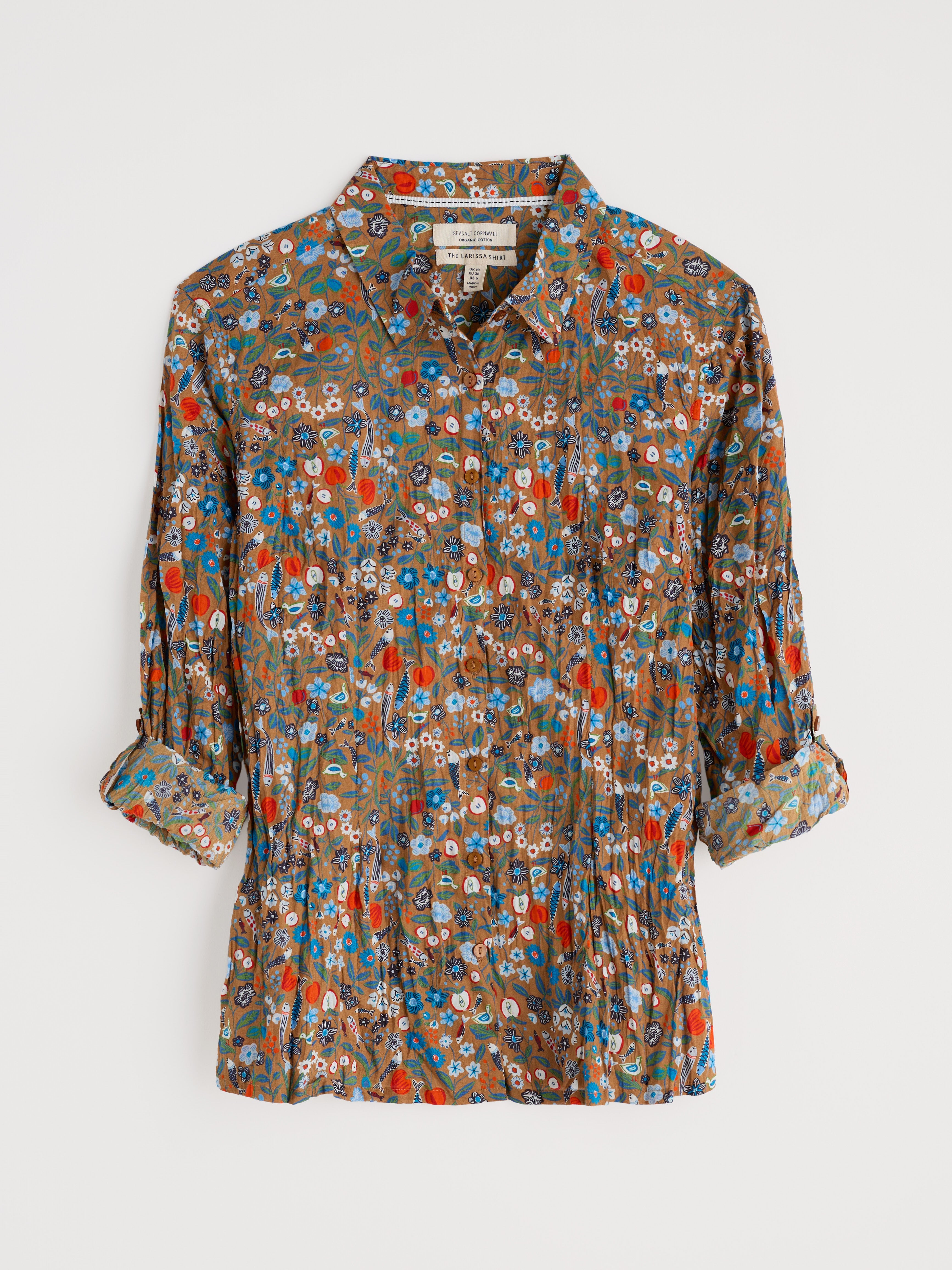 Seasalt Larissa Shirt Still Life Basket