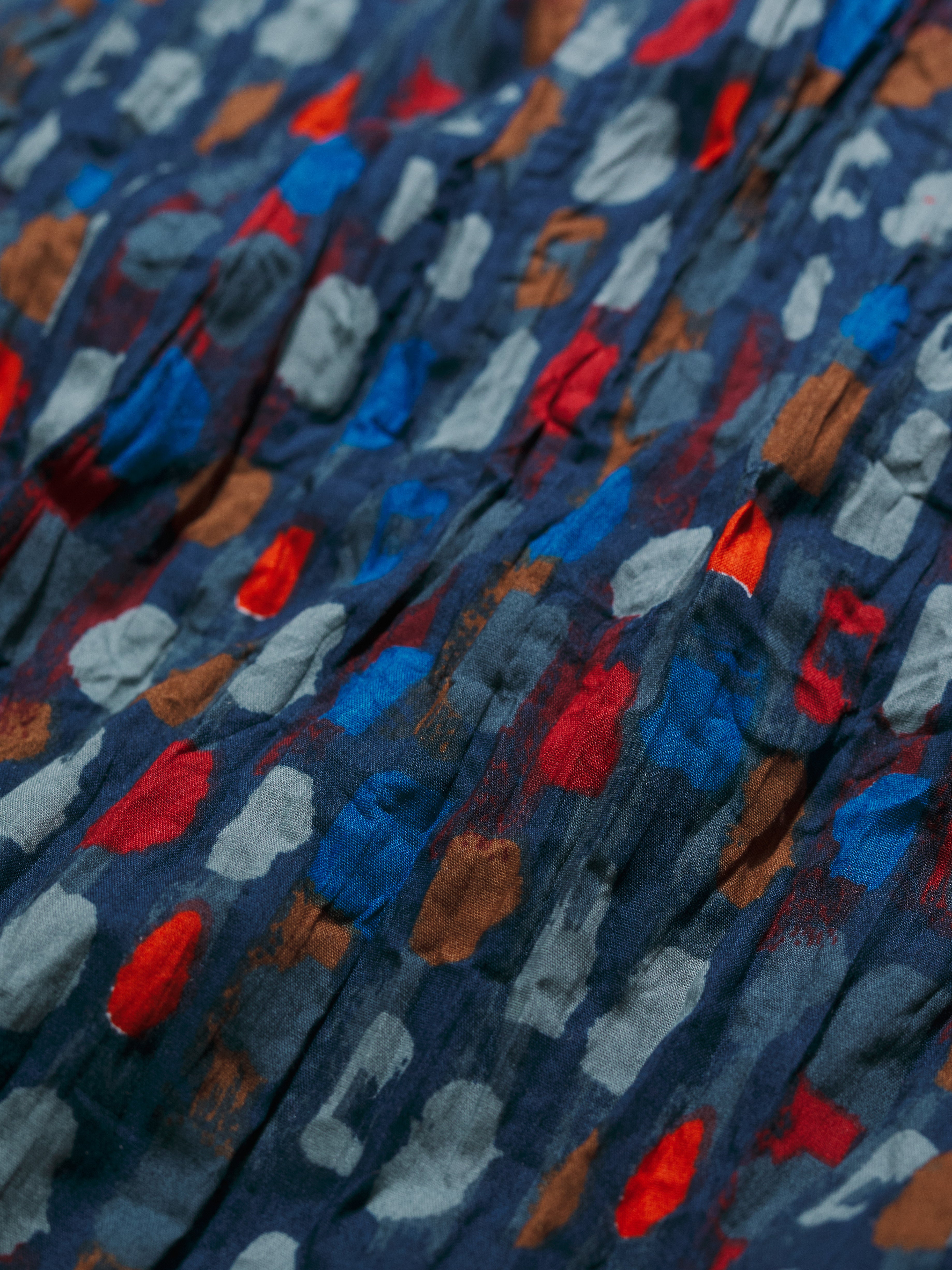 Seasalt Larissa Shirt Dye Strokes Dark Lugger