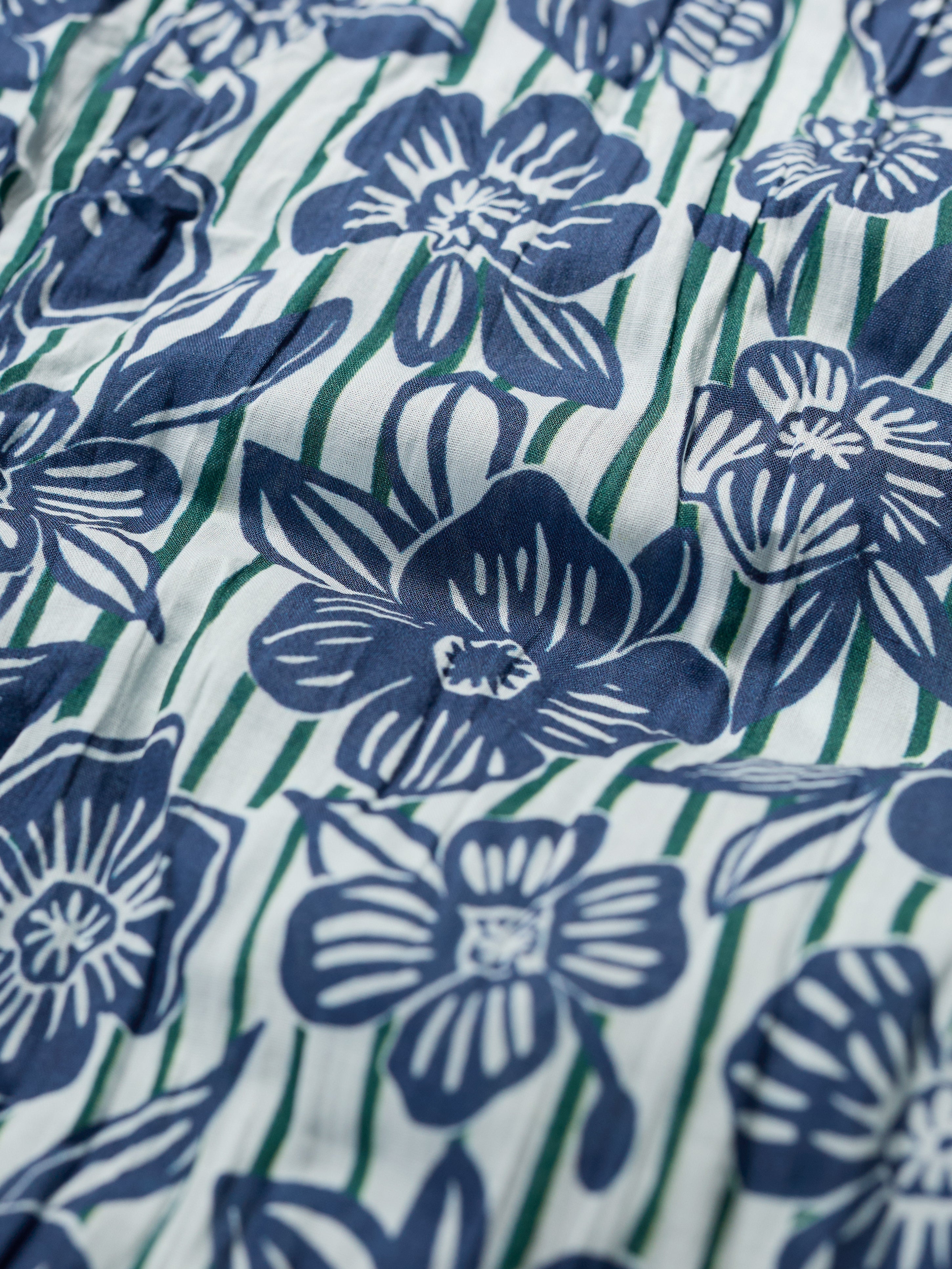 Seasalt Larissa Shirt Floral Imprint Chalk