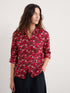 Seasalt Larissa Shirt Winter Wildflower Carmine
