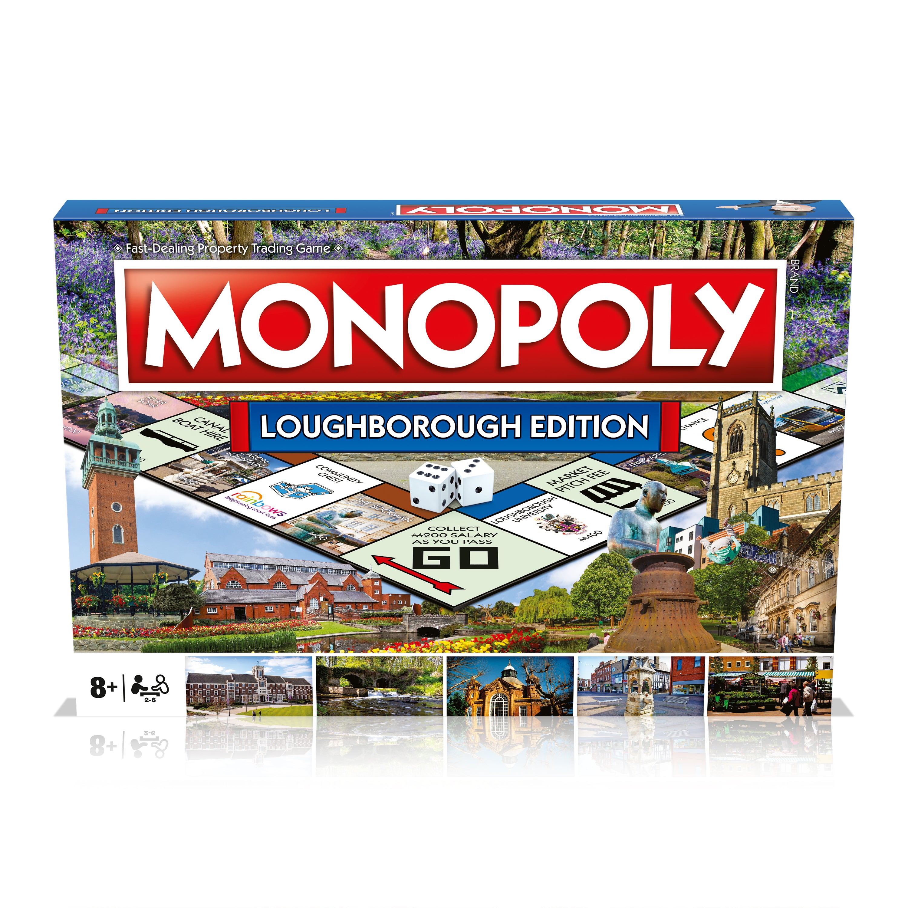 Monopoly Board Game Loughborough Edition
