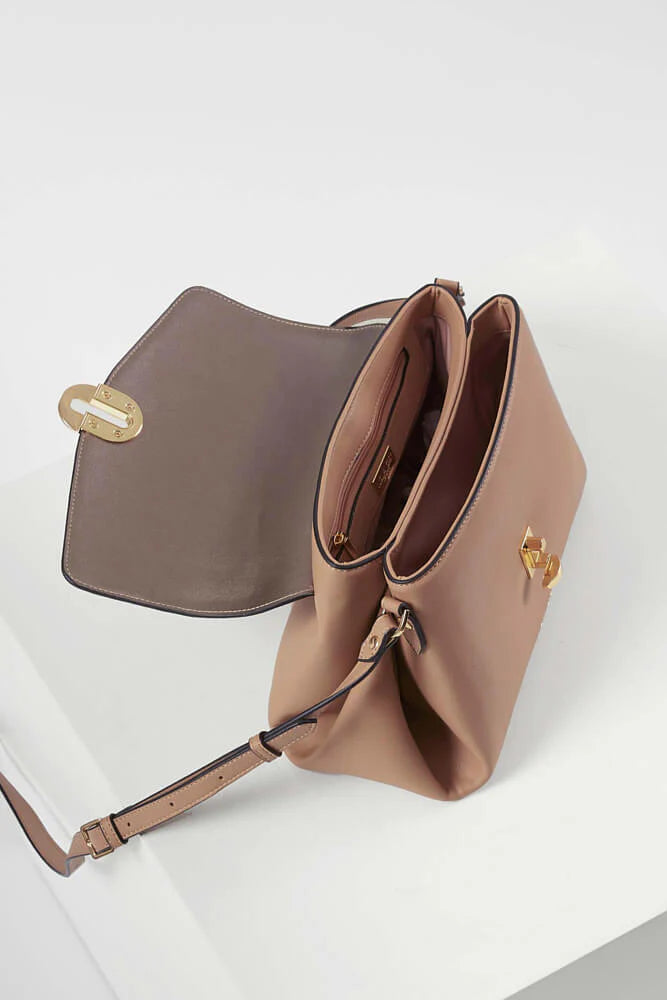 Luella Grey Cordelia Crossbody Mocha