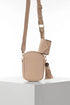 Luella Grey Elise Portrait Crossbody Bag Mushroom