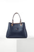 Luella Grey Gala Crossbody Tote Navy