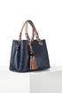 Luella Grey Gala Crossbody Tote Navy