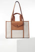 Luella Grey Giselle Laptop Tote Camel