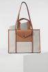 Luella Grey Giselle Laptop Tote Camel