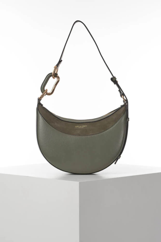 Luella Grey Hester Shoulder Bag Khaki