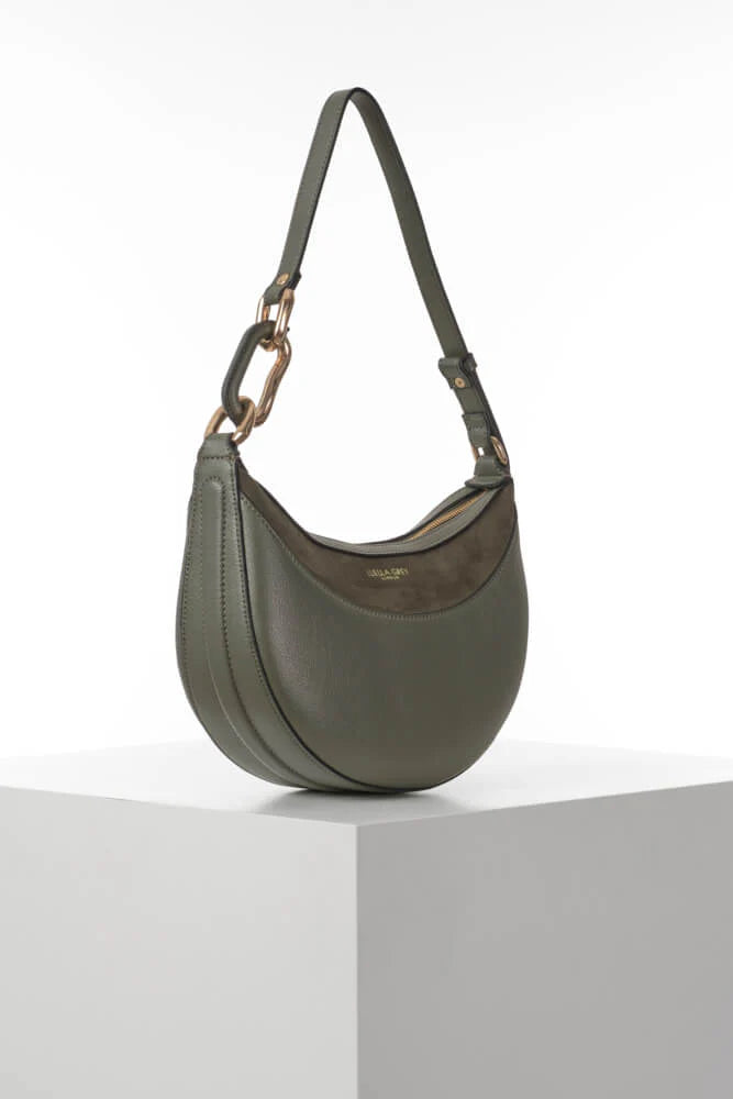 Luella Grey Hester Shoulder Bag Khaki
