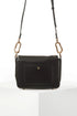 Luella Grey Margarita Zip Top Crossbody Black