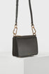 Luella Grey Margarita Zip Top Crossbody Black