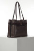 Luella Grey Oriana Laptop Tote Bag Chocolate