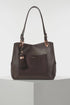 Luella Grey Sienna Hobo Tote Bag Chocolate