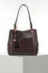Luella Grey Sienna Hobo Tote Bag Chocolate