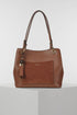 Luella Grey Sienna Hobo Tote Bag Conker