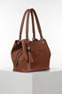 Luella Grey Sienna Hobo Tote Bag Conker