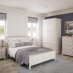 Lytham Grey Mist 2 Over 4 Chest Of Drawers