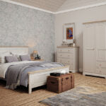 Lytham Grey Mist 2 Over 4 Chest Of Drawers