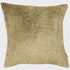 CUT VELVET DOTS IN OLIVE 56 X 56 CM CUSHION