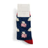 Mr Sparrow Flying Pigs Socks Navy