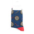 Mr Sparrow Dart Boards Socks Navy