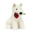 Jellycat Munro Scottie Dog 'Love You' MUN2VSG