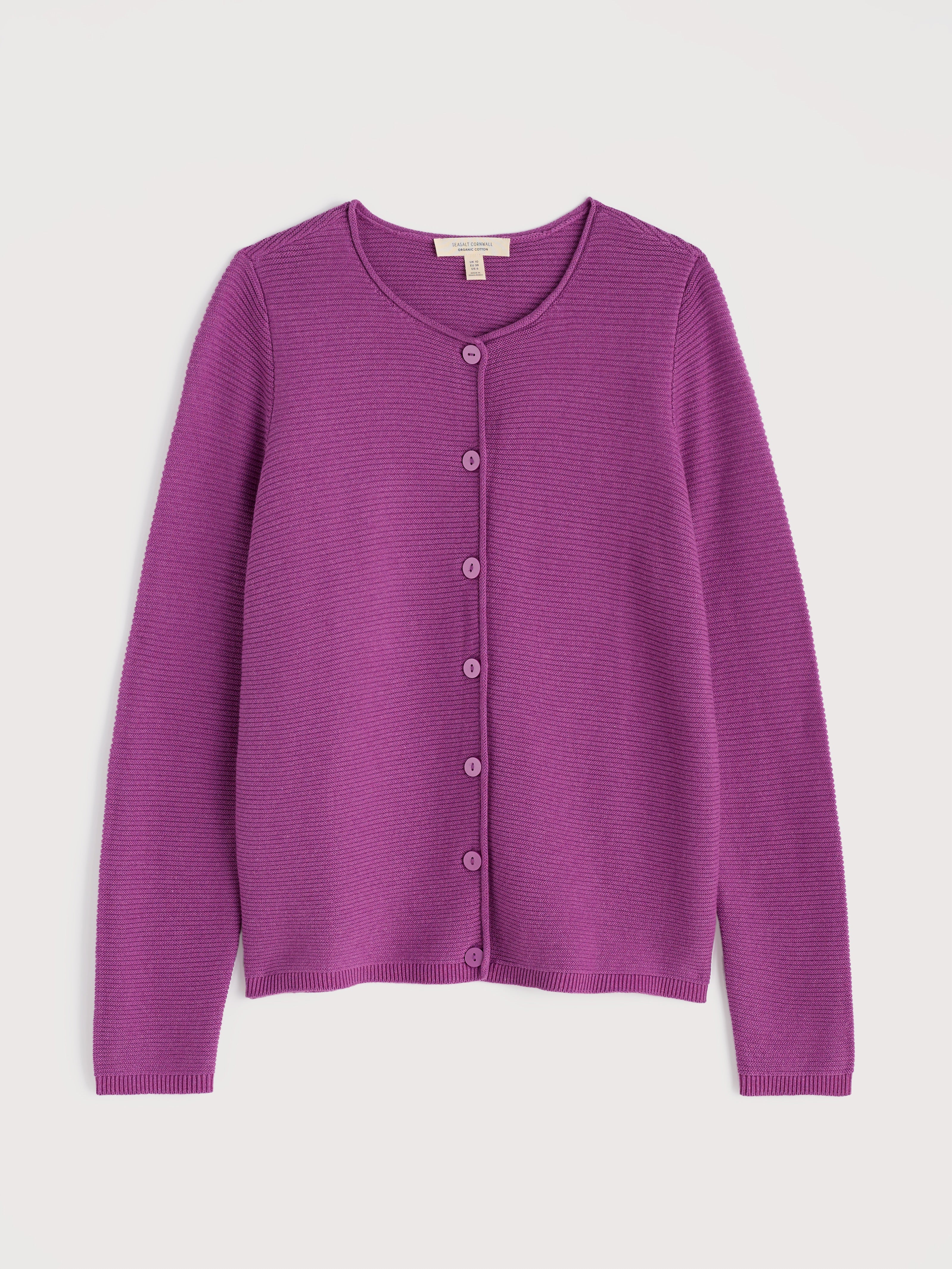 Seasalt Makers Cardigan Bright Orchid